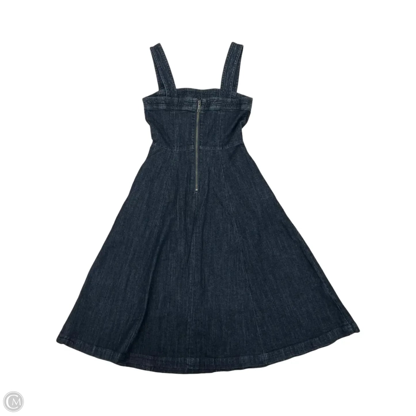 Dress Casual Midi By Steve Madden In Blue Denim, Size: 2