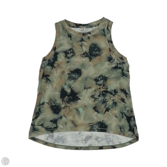 Athletic Tank Top By Calia In Camouflage Print, Size: M