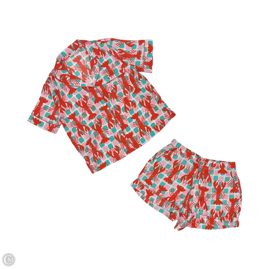 Pajamas 2pc By Clothes Mentor In Multi-colored, Size: S