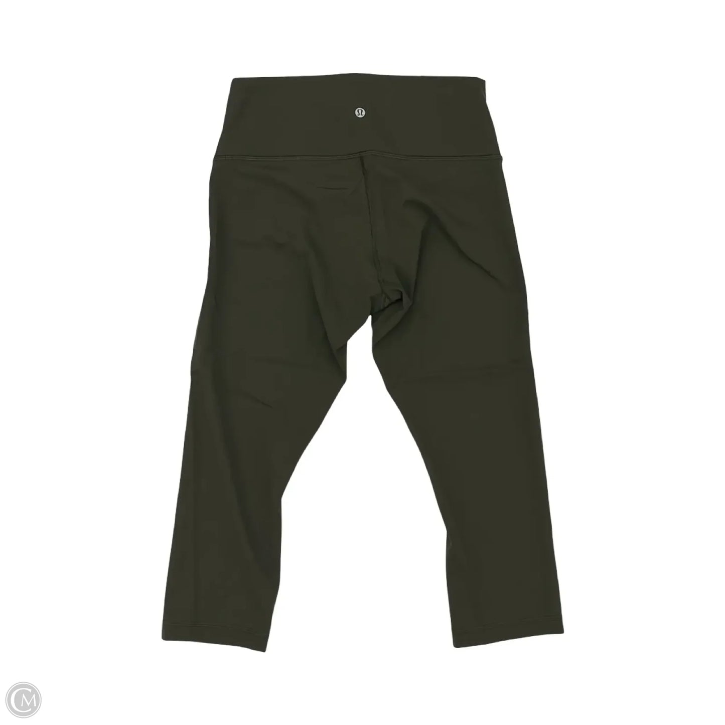 Athletic Leggings Capris By Lululemon In Green, Size: M