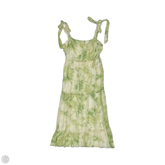 Dress Party Long By Line & Dot In Green & White, Size: Xs