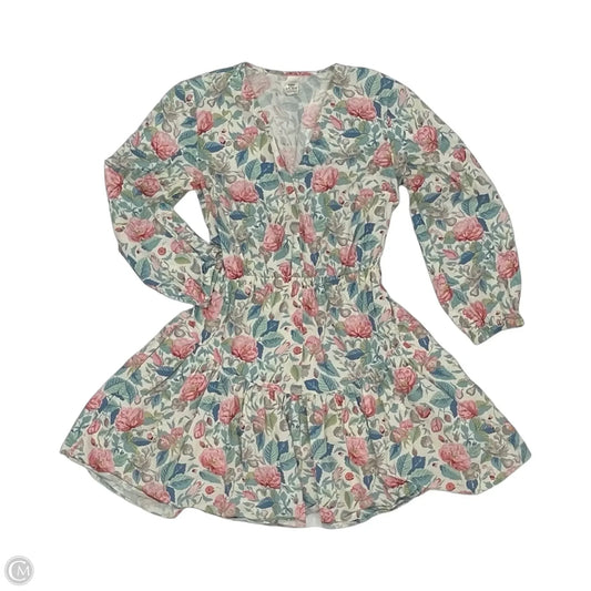 Dress Party Short By Clothes Mentor In Floral Print, Size: Xs