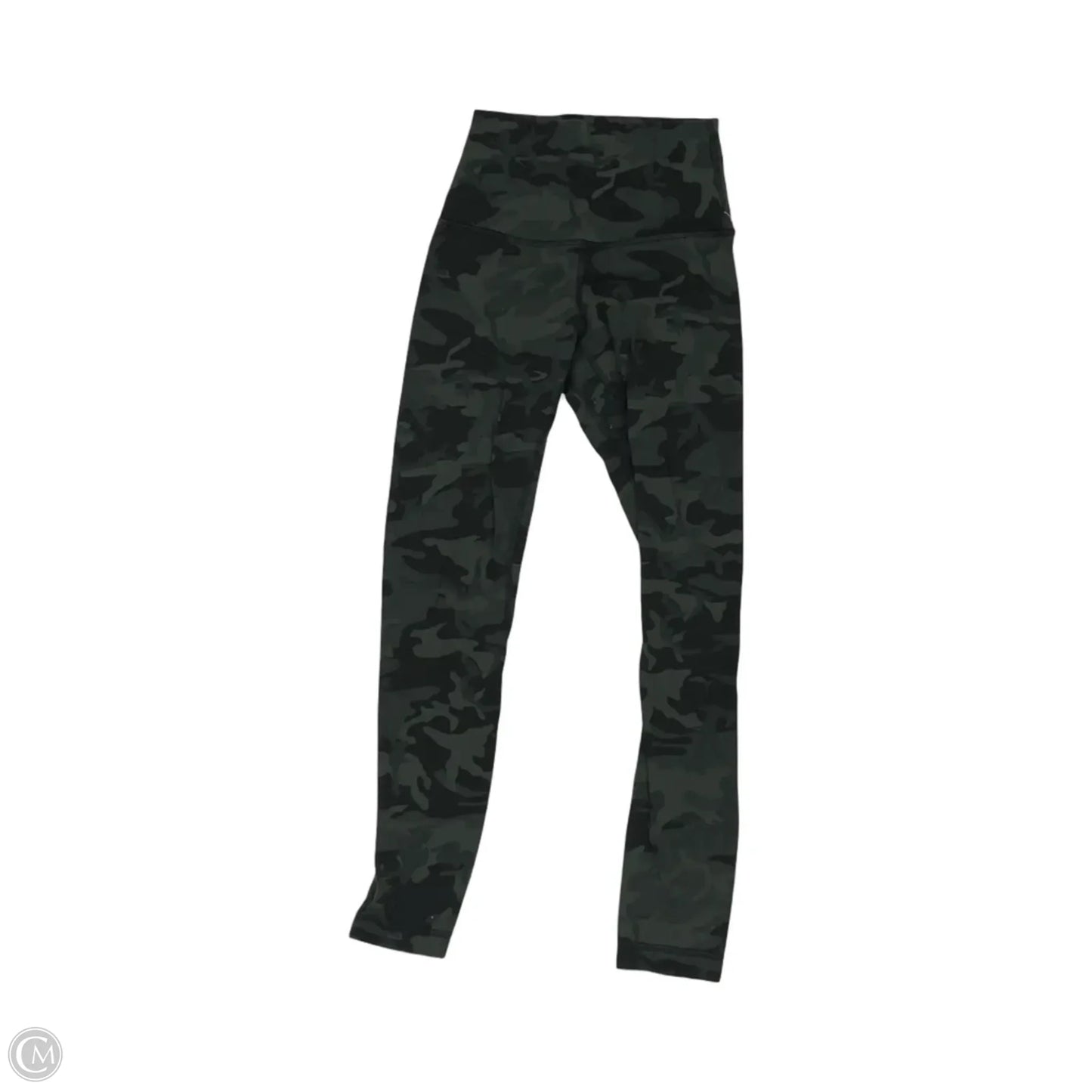 Athletic Leggings Capris By Lululemon In Camouflage Print, Size: Xs