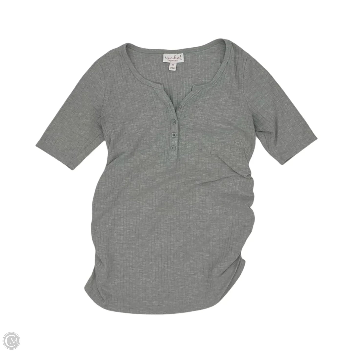 Mat Top Short Sleeve By Isabel Maternity, Size: Xs