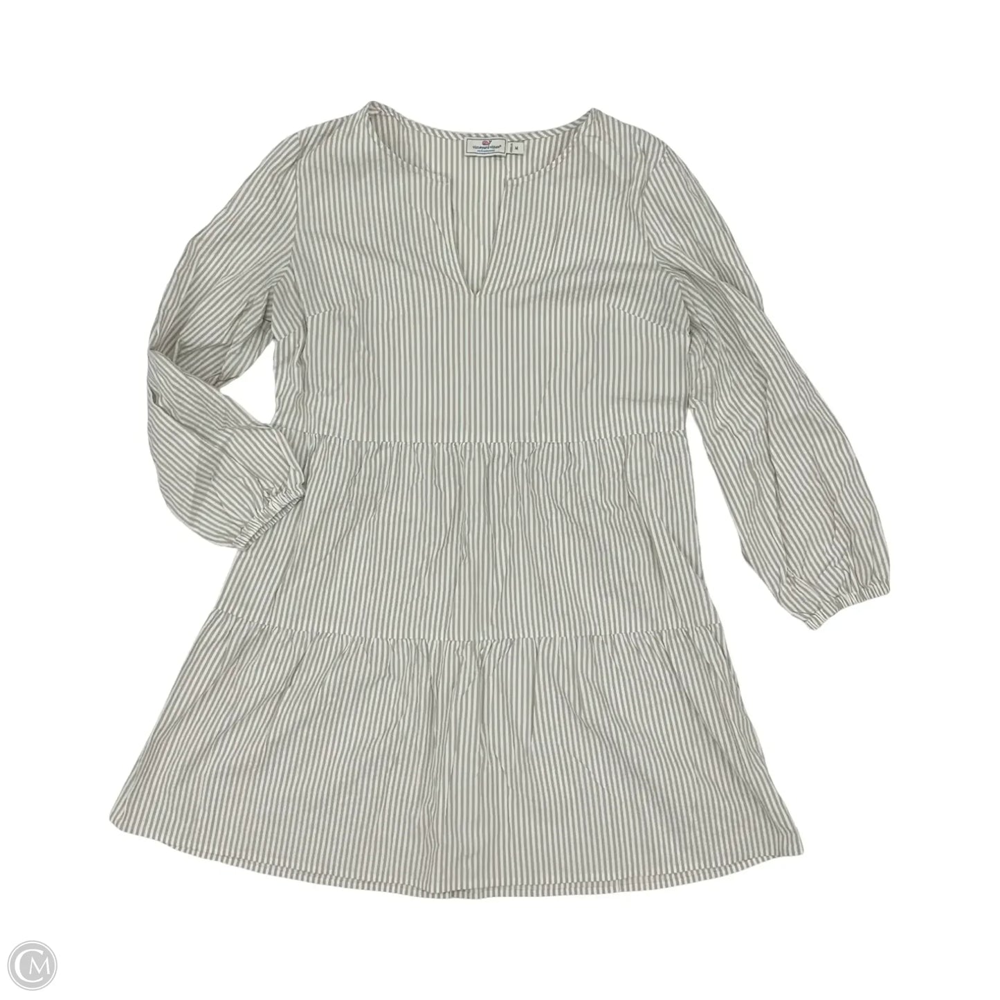 Dress Casual Short By Vineyard Vines In Tan, Size: M