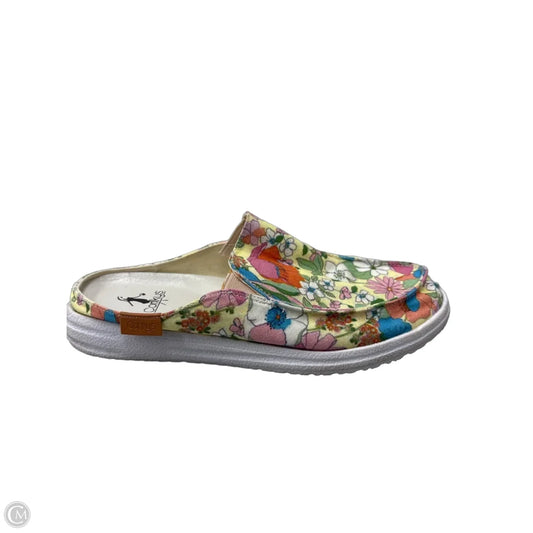 Shoes Flats By Corkys In Floral Print, Size: 7