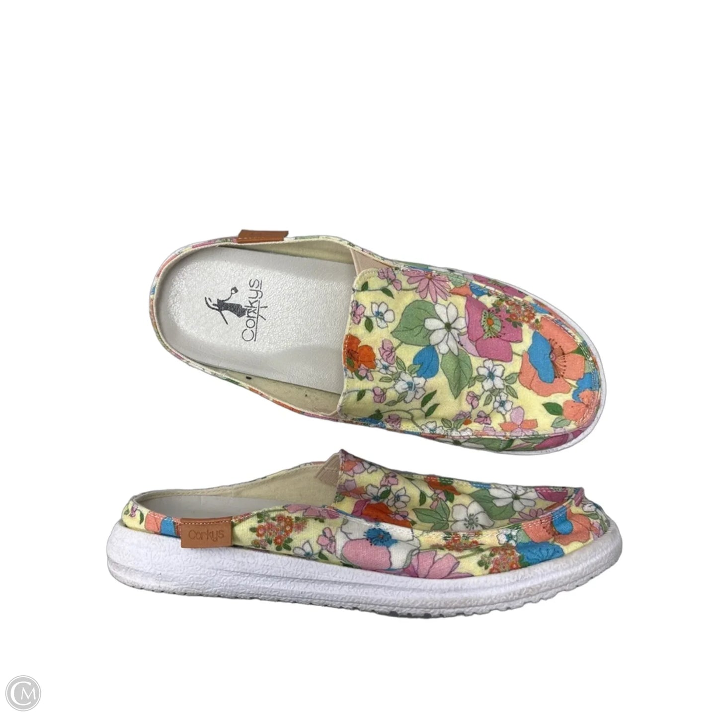 Shoes Flats By Corkys In Floral Print, Size: 7