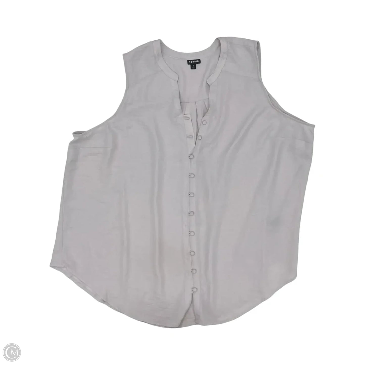 Blouse Sleeveless By Torrid In Purple, Size: 4x