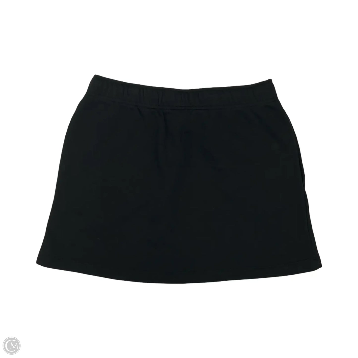 Athletic Skirt By Nike In Black, Size: M