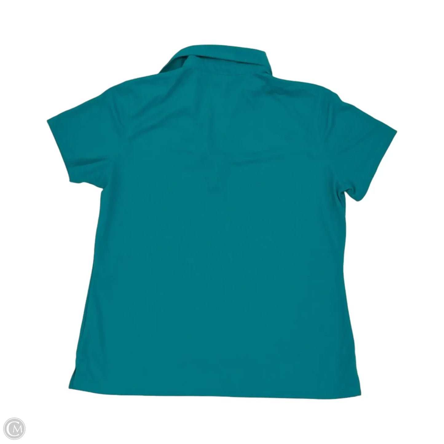Athletic Top Short Sleeve By Lady Hagen In Teal, Size: L