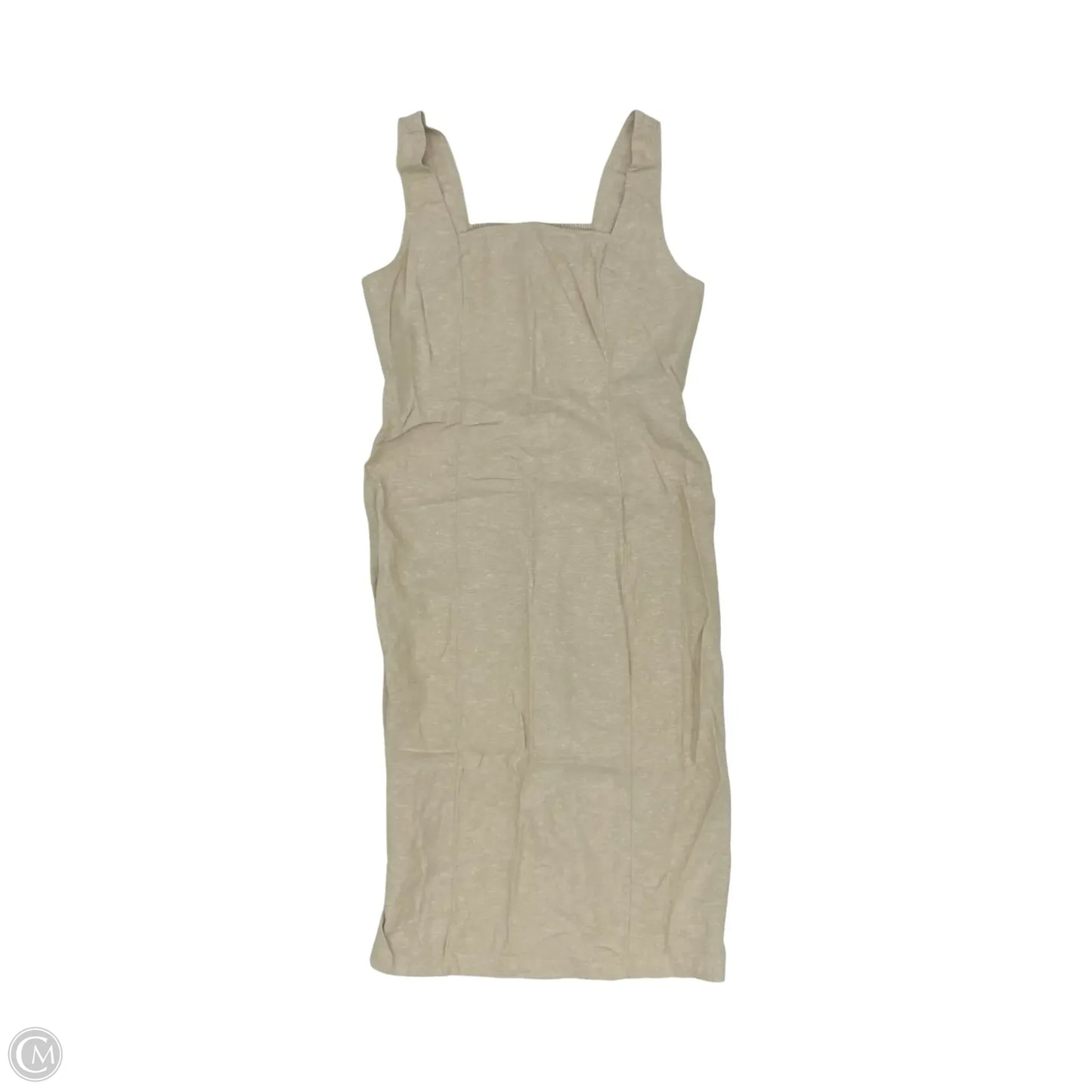 Dress Casual Midi By Old Navy In Brown, Size: L