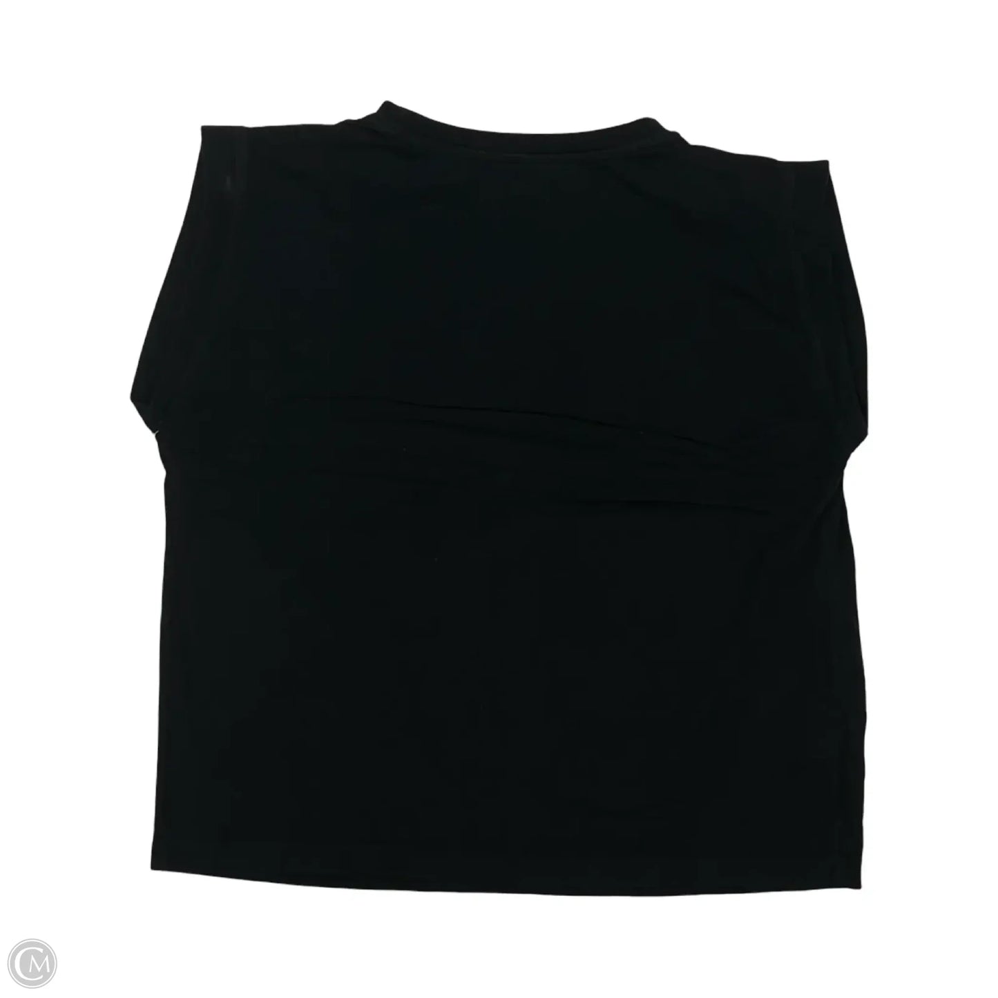 Top Short Sleeve By Loft In Black, Size: Mp