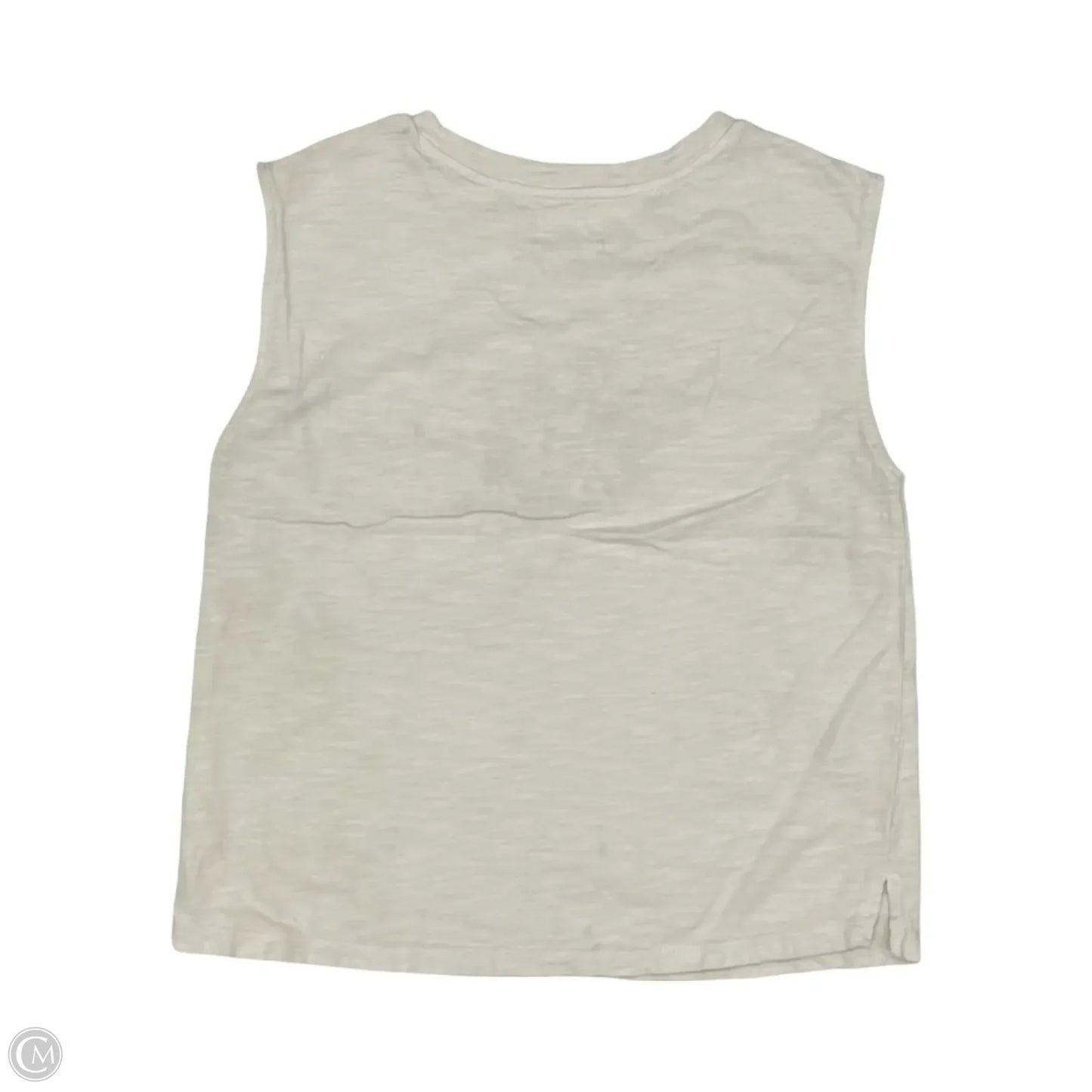 Top Short Sleeve By Lou And Grey In Cream, Size: M