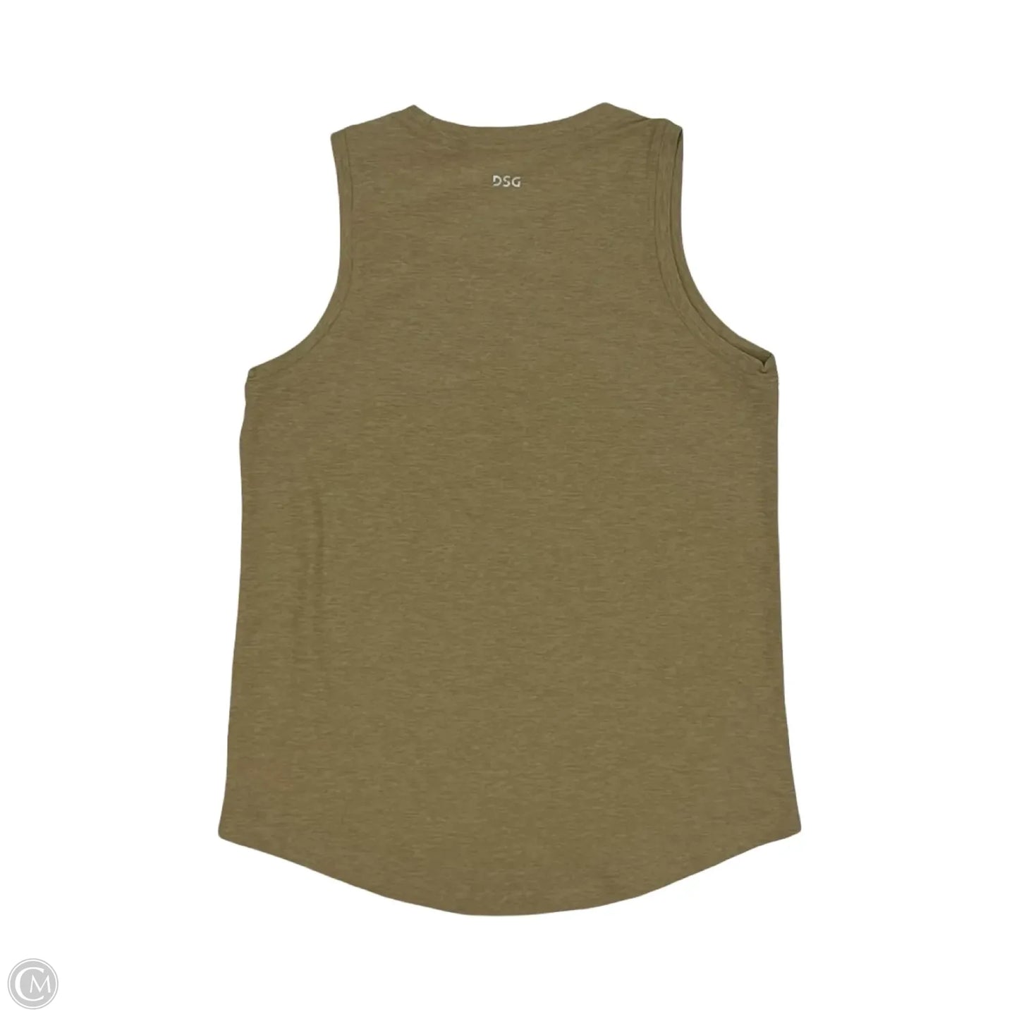 Athletic Tank Top By Dsg Outerwear In Brown, Size: Xxs