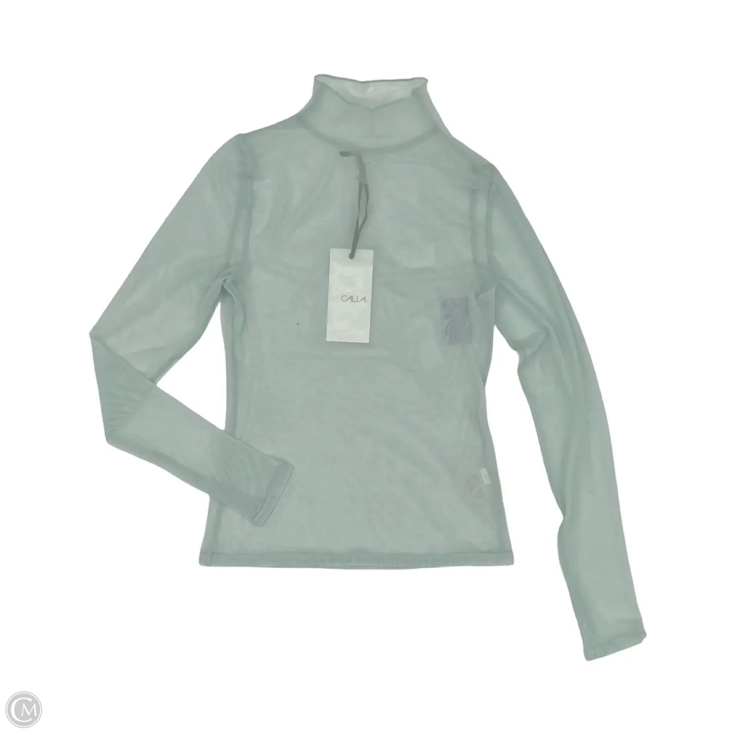 Top Long Sleeve By Calia In Green, Size: S