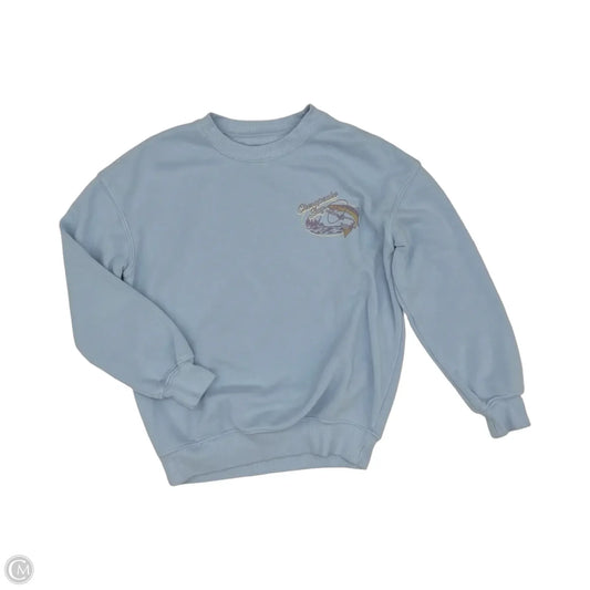 Sweatshirt Crewneck By Zoe And Liv In Blue, Size: Xxs