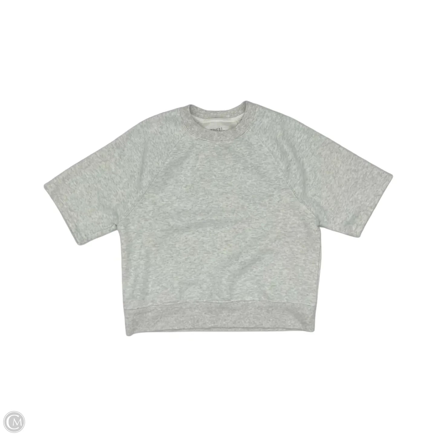 Top Short Sleeve By Time And Tru In Grey, Size: S
