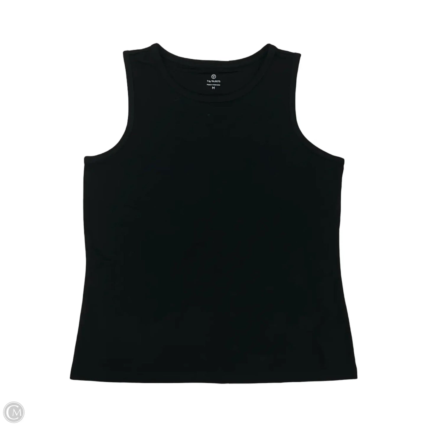 Tank Top By Talbots In Black, Size: M