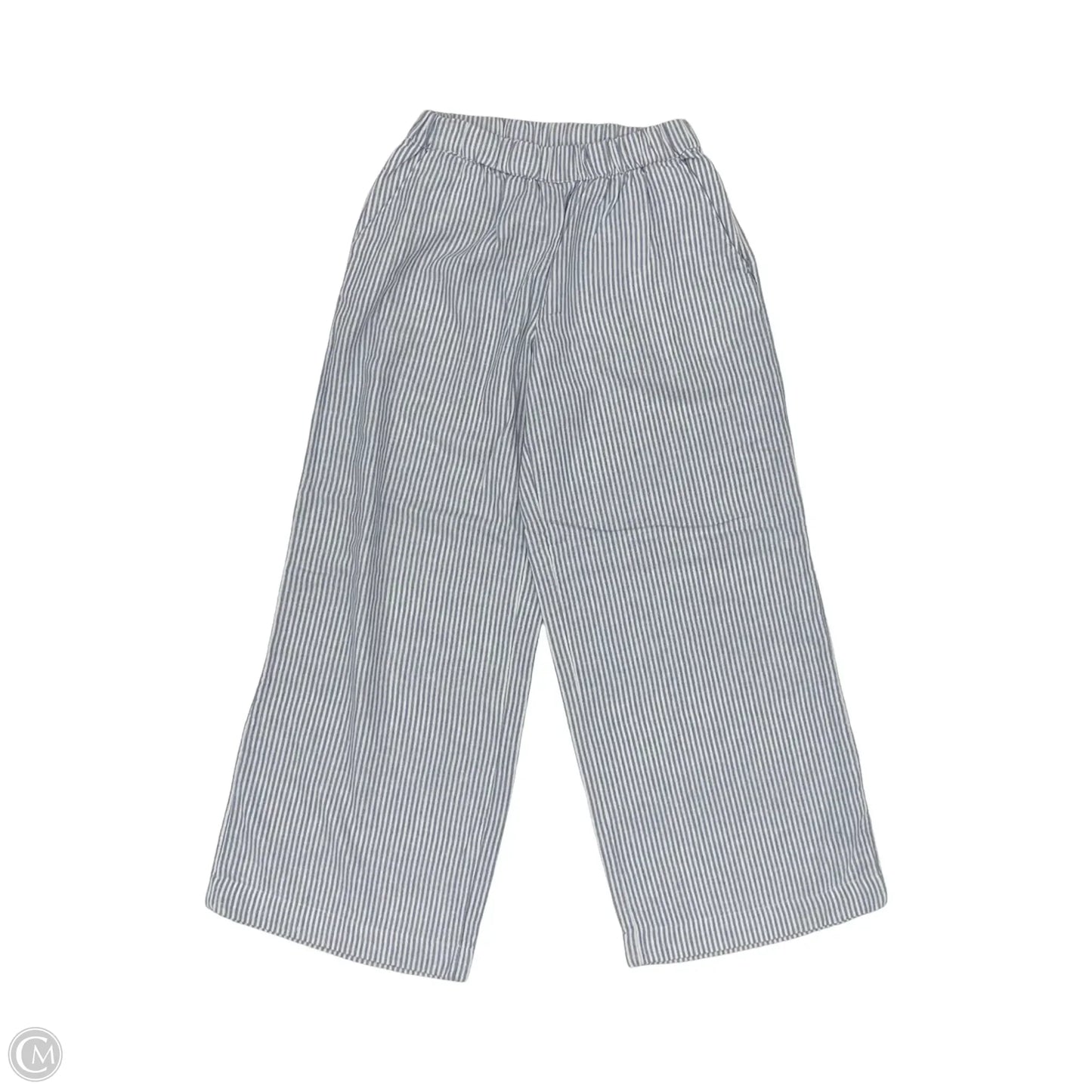 Pants Linen By Caslon In Striped Pattern, Size: Xxs