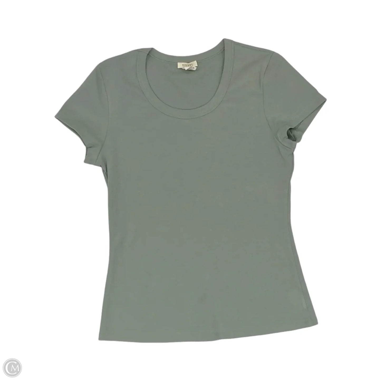 Top Short Sleeve By Yelete In Green, Size: L