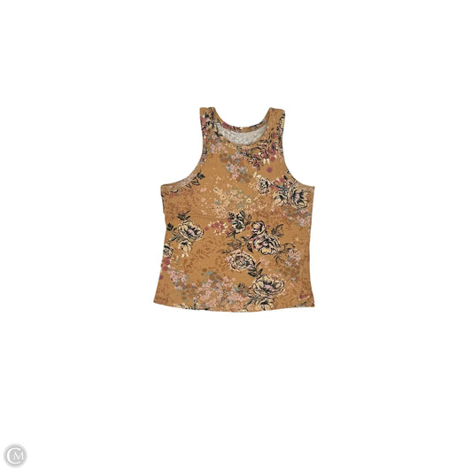 Tank Top By Maurices In Floral Print, Size: Xl