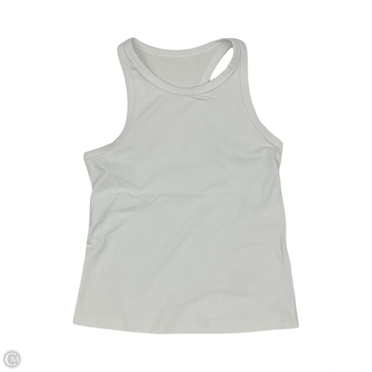 Athletic Tank Top By Lululemon In White, Size: S