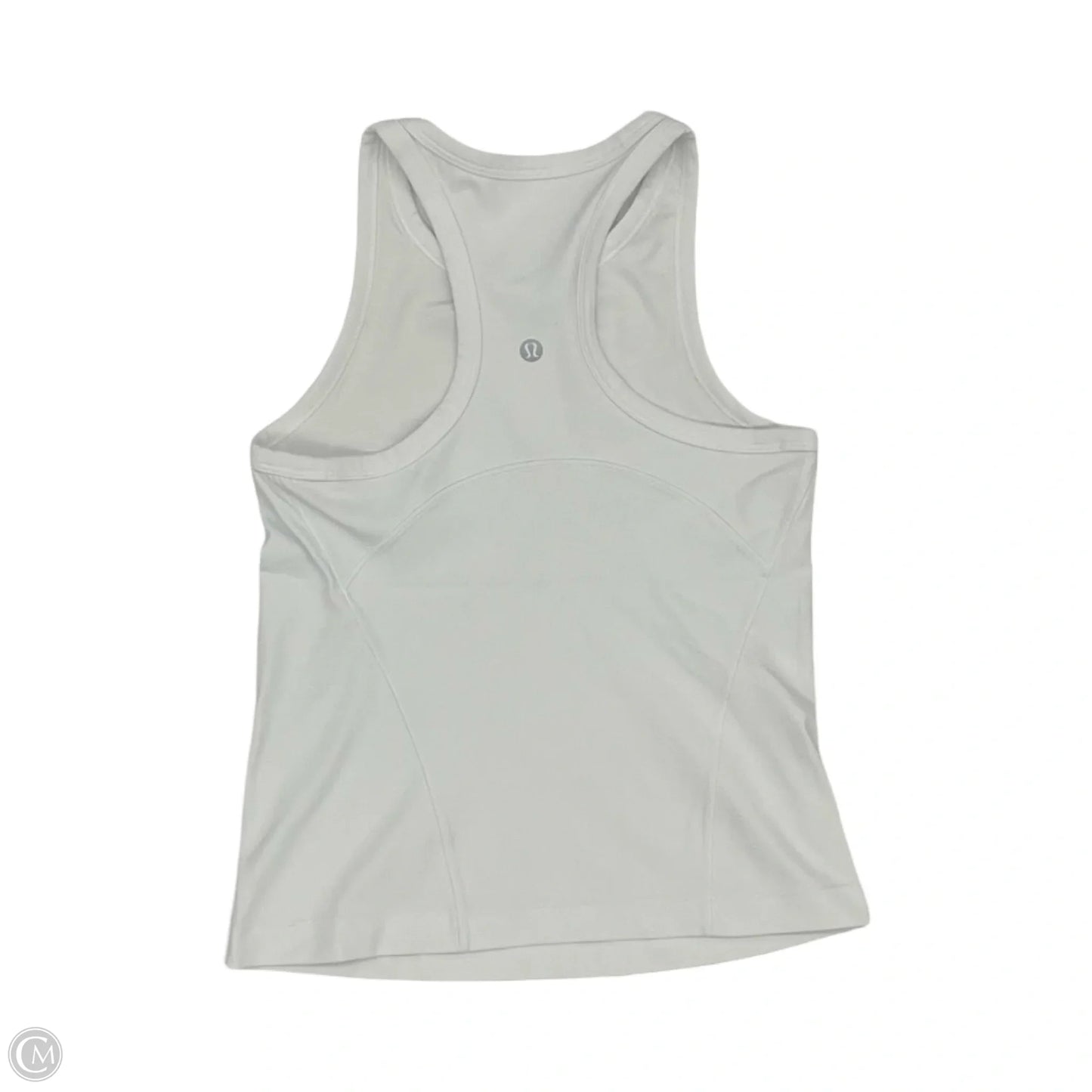 Athletic Tank Top By Lululemon In White, Size: S