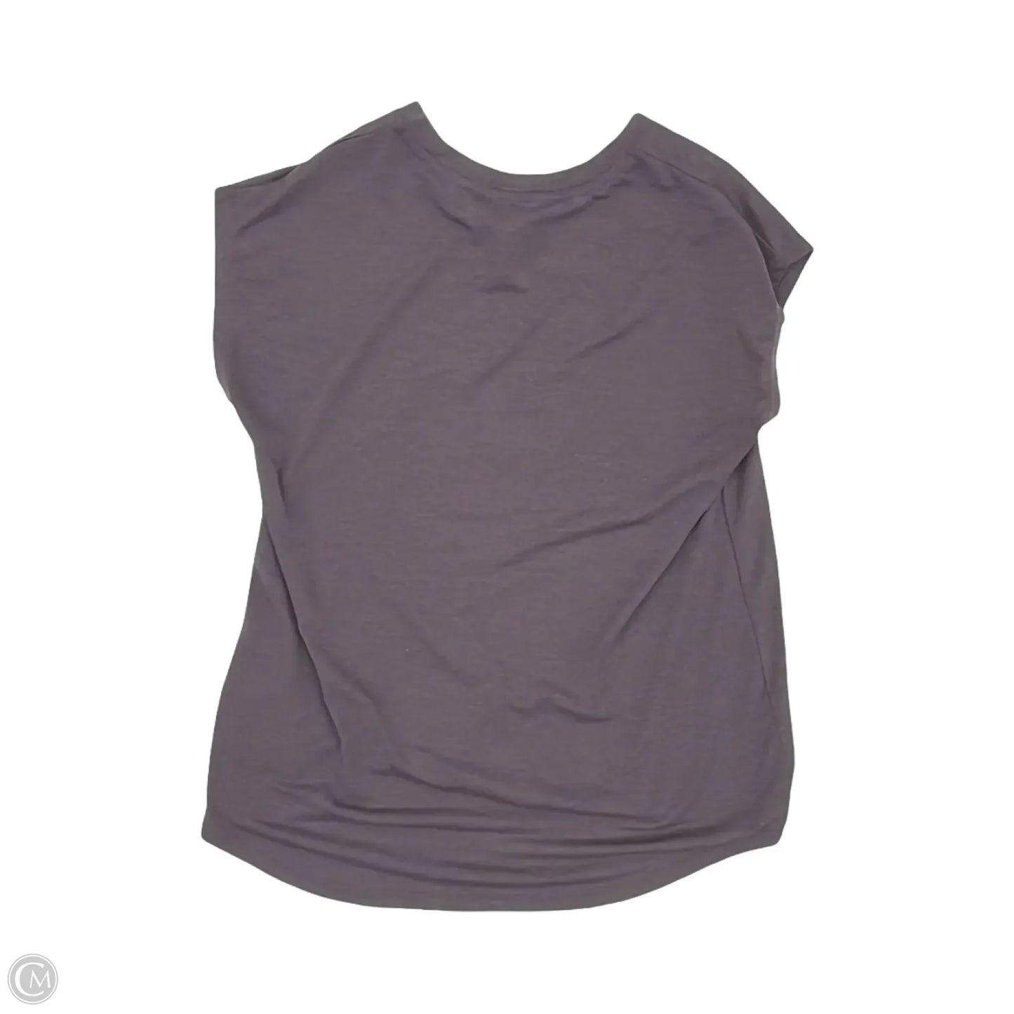 Top Short Sleeve By Mpg In Purple, Size: S