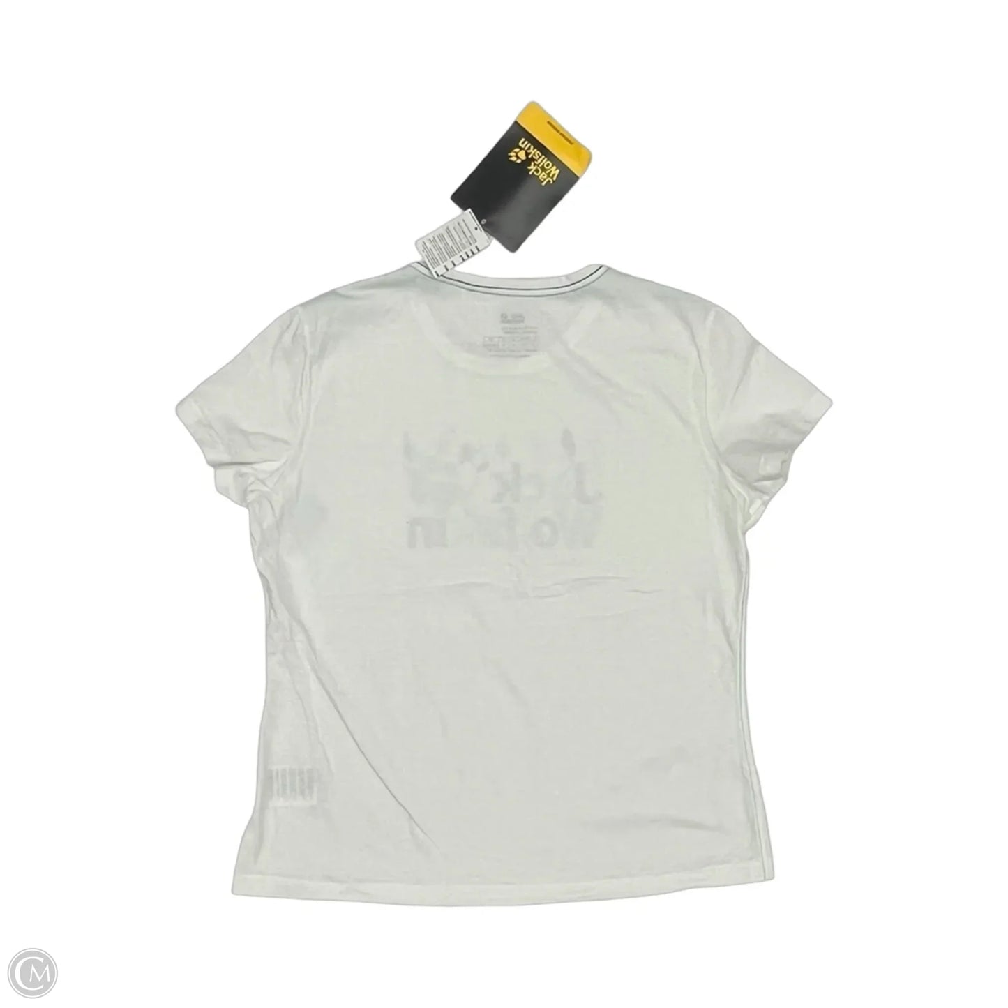 Top Short Sleeve By Clothes Mentor In Green & White, Size: Xl