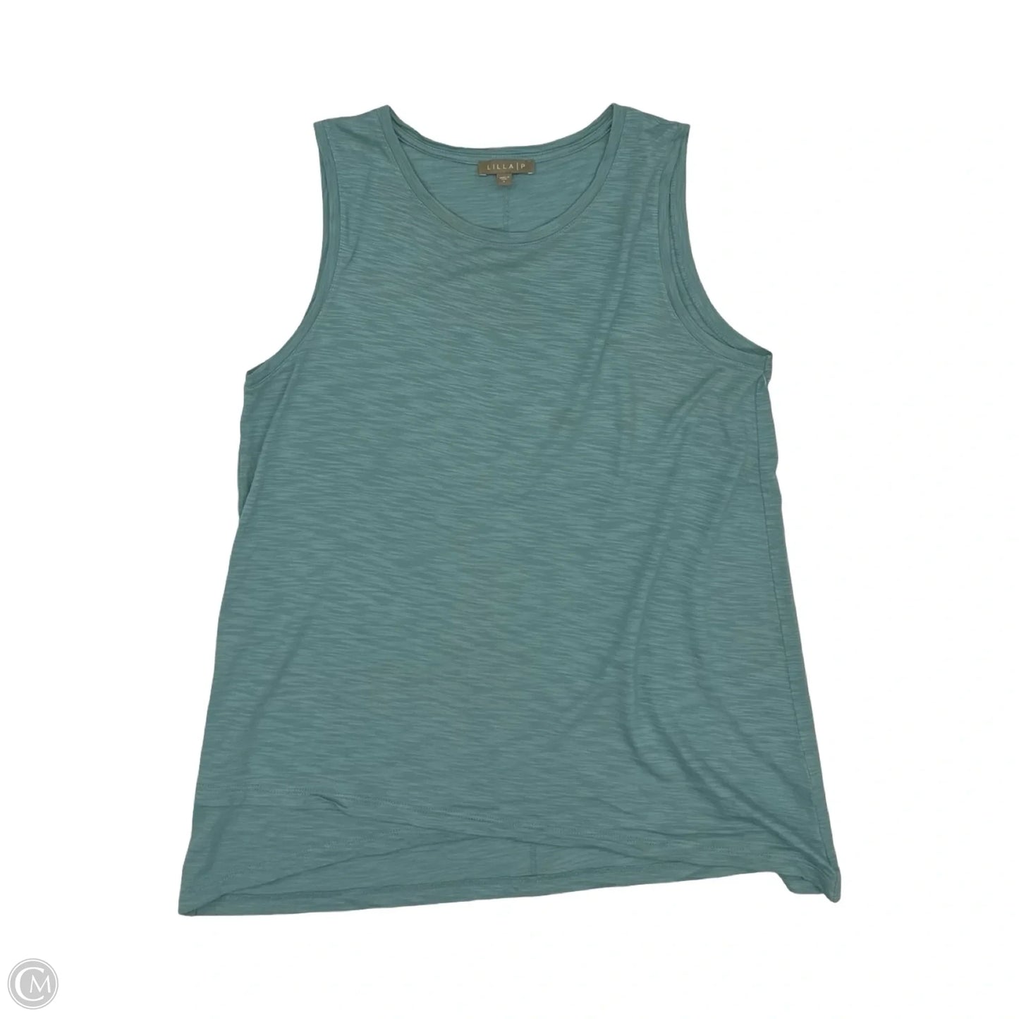 Tank Top By Lilla P In Green, Size: S