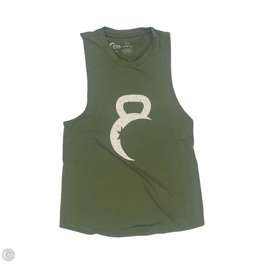 Athletic Tank Top By Zyia In Green, Size: Xs