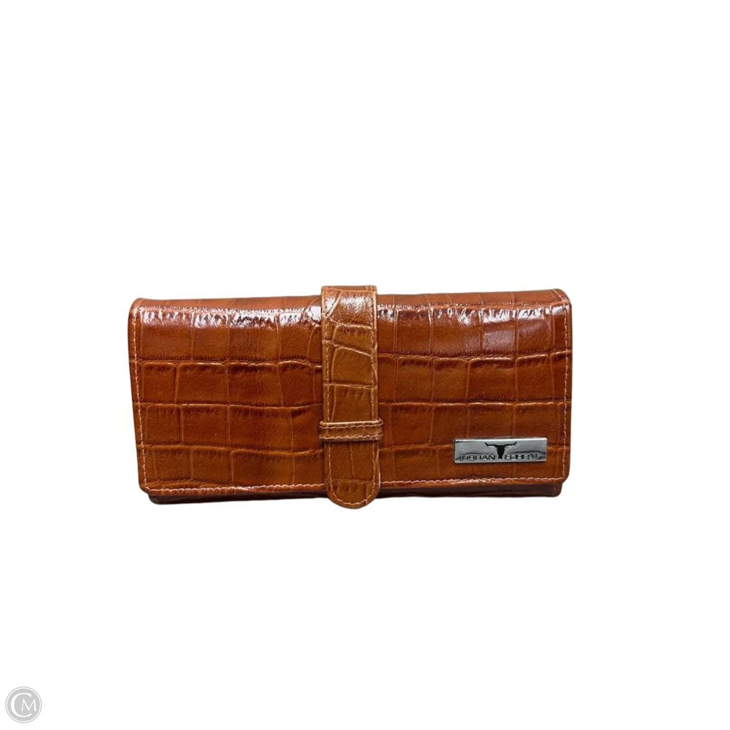 Wallet Leather By Clothes Mentor, Size: Medium