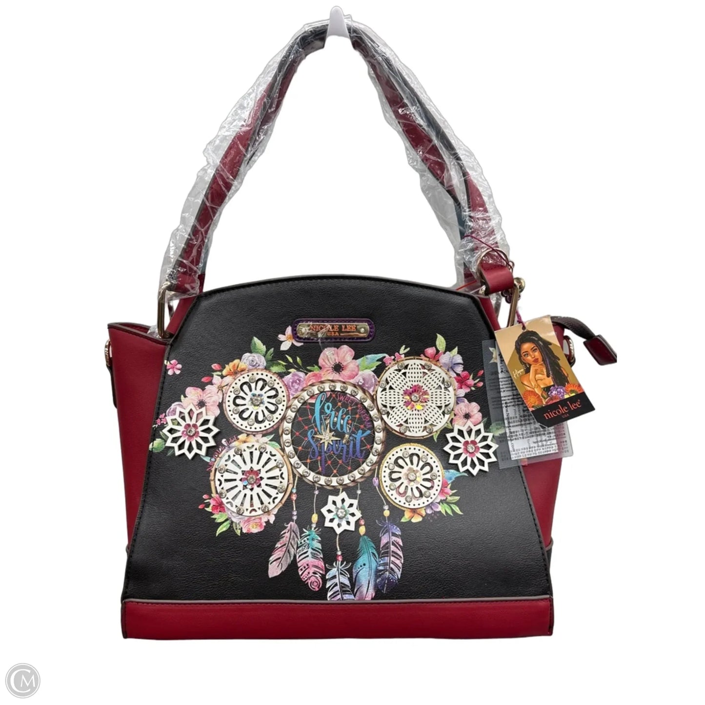 Handbag By Nicole Lee, Size: Medium