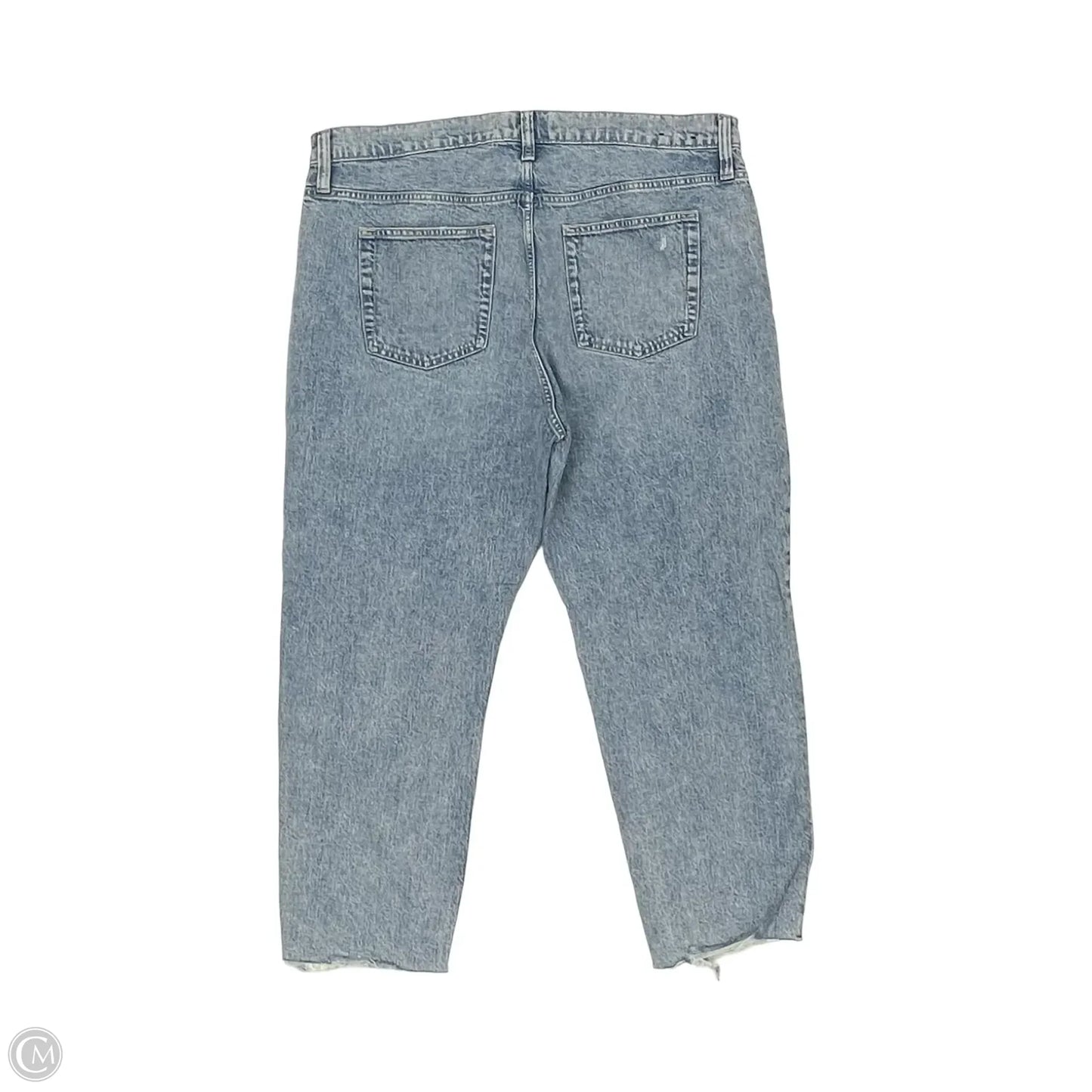 Jeans Straight By Gap In Blue Denim, Size: 20