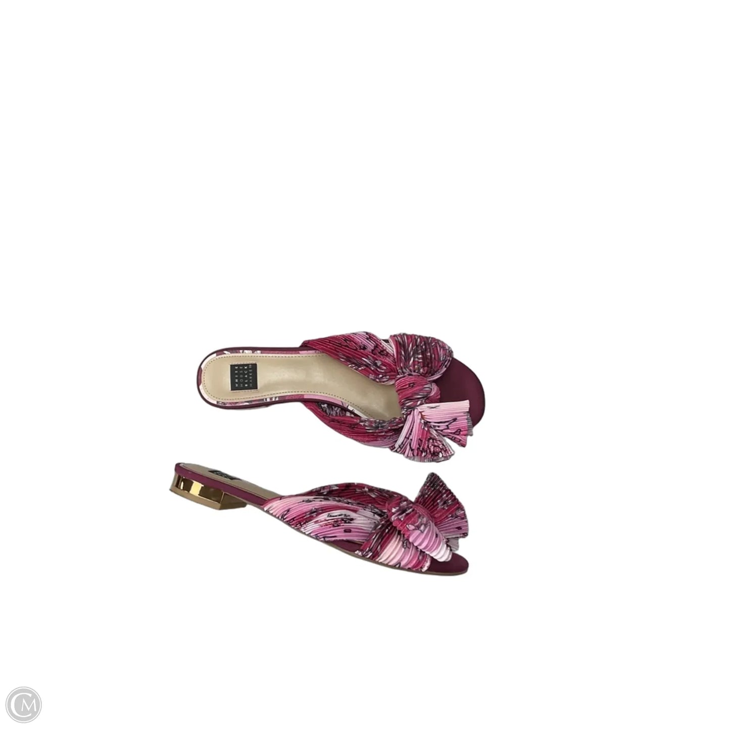 Sandals Flats By White House Black Market In Pink, Size: 9