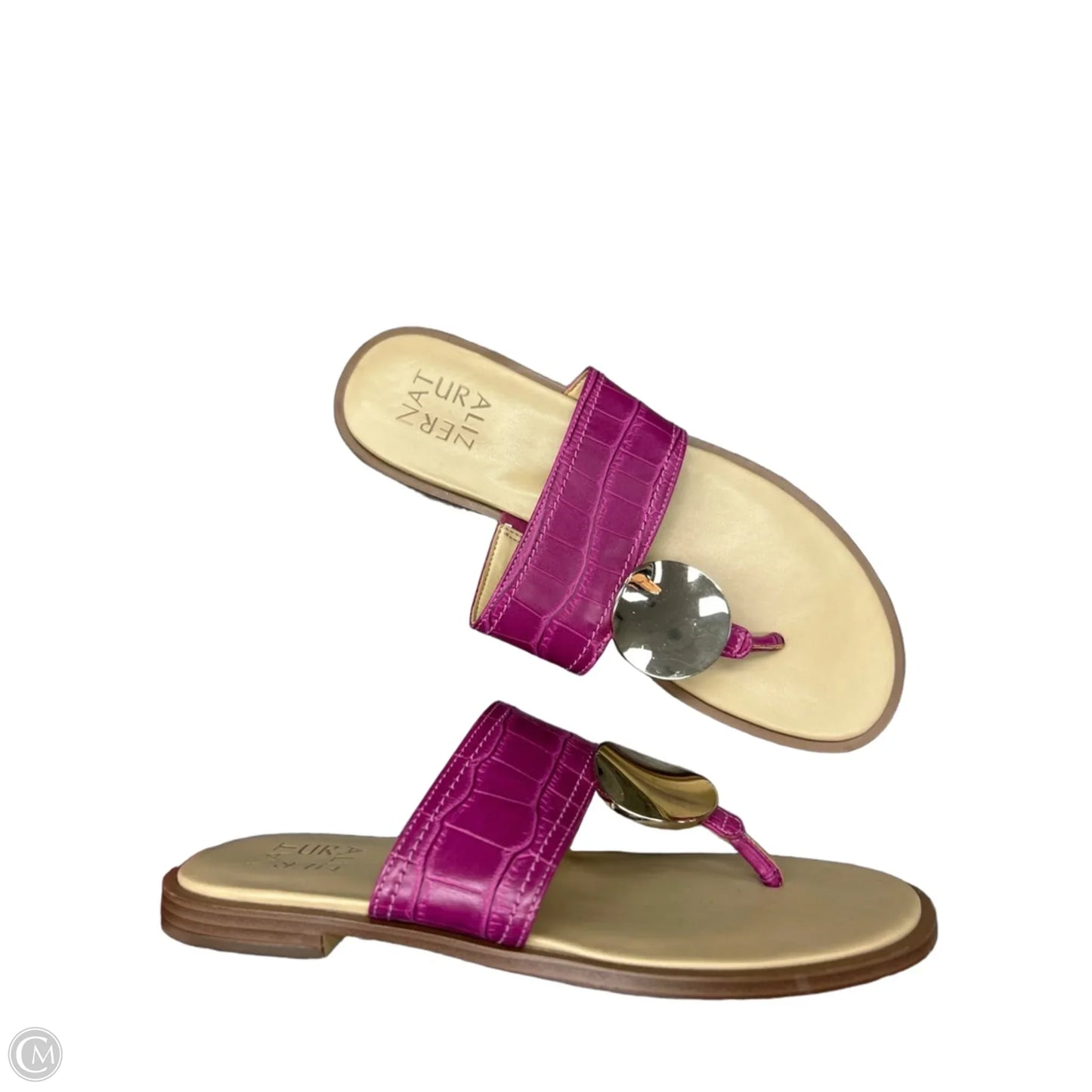 Sandals Flats By Naturalizer In Pink, Size: 6.5