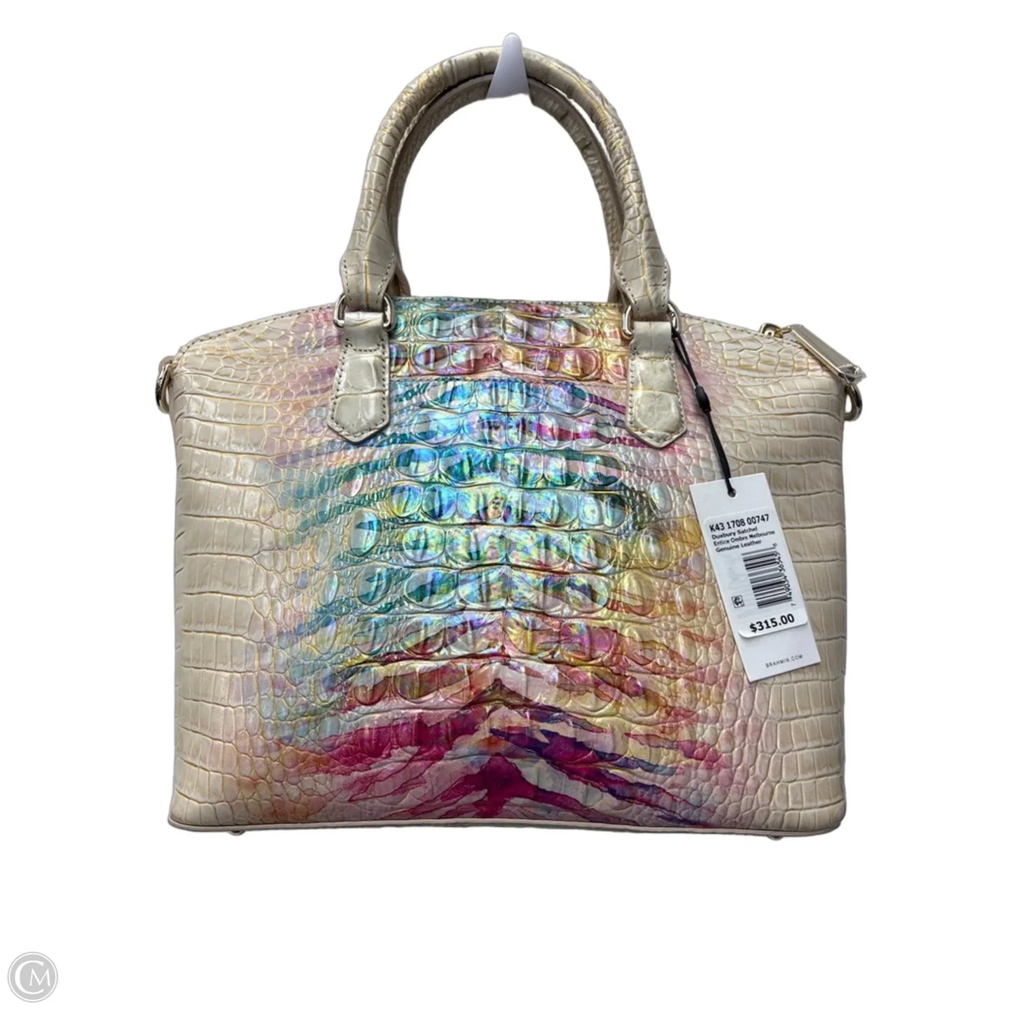 Handbag Designer By Brahmin, Size: Medium
