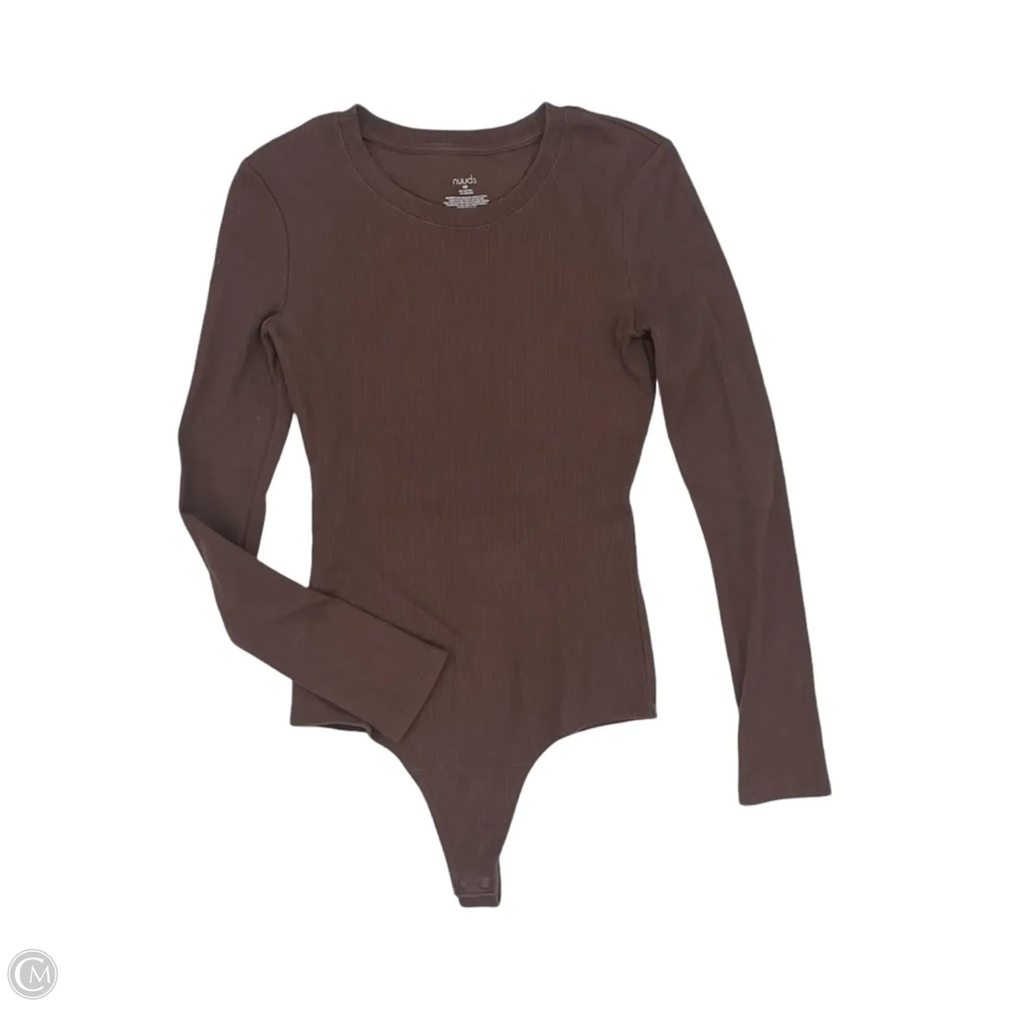 Bodysuit By Clothes Mentor In Brown, Size: Xs