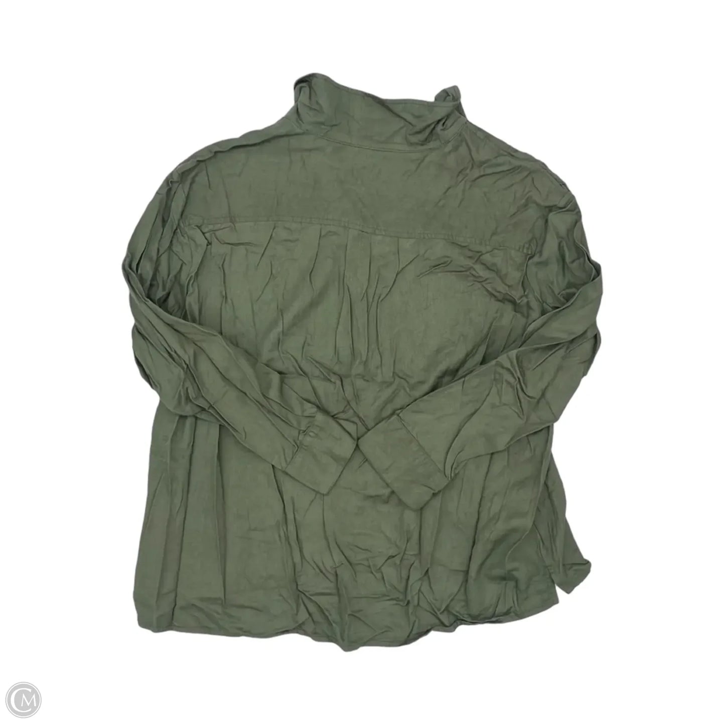 Top Long Sleeve By Able In Green, Size: Xxl