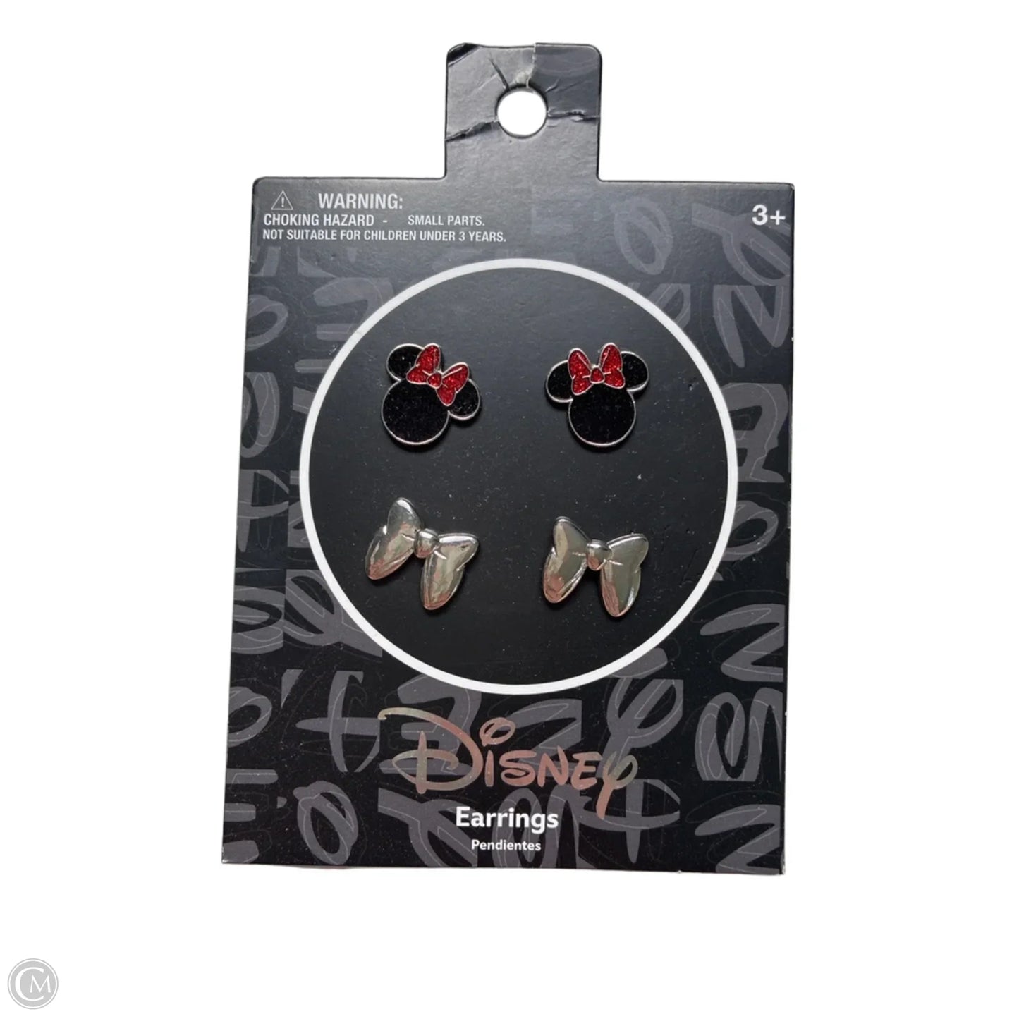Earrings Stud By Disney, Size: 02 Piece Set