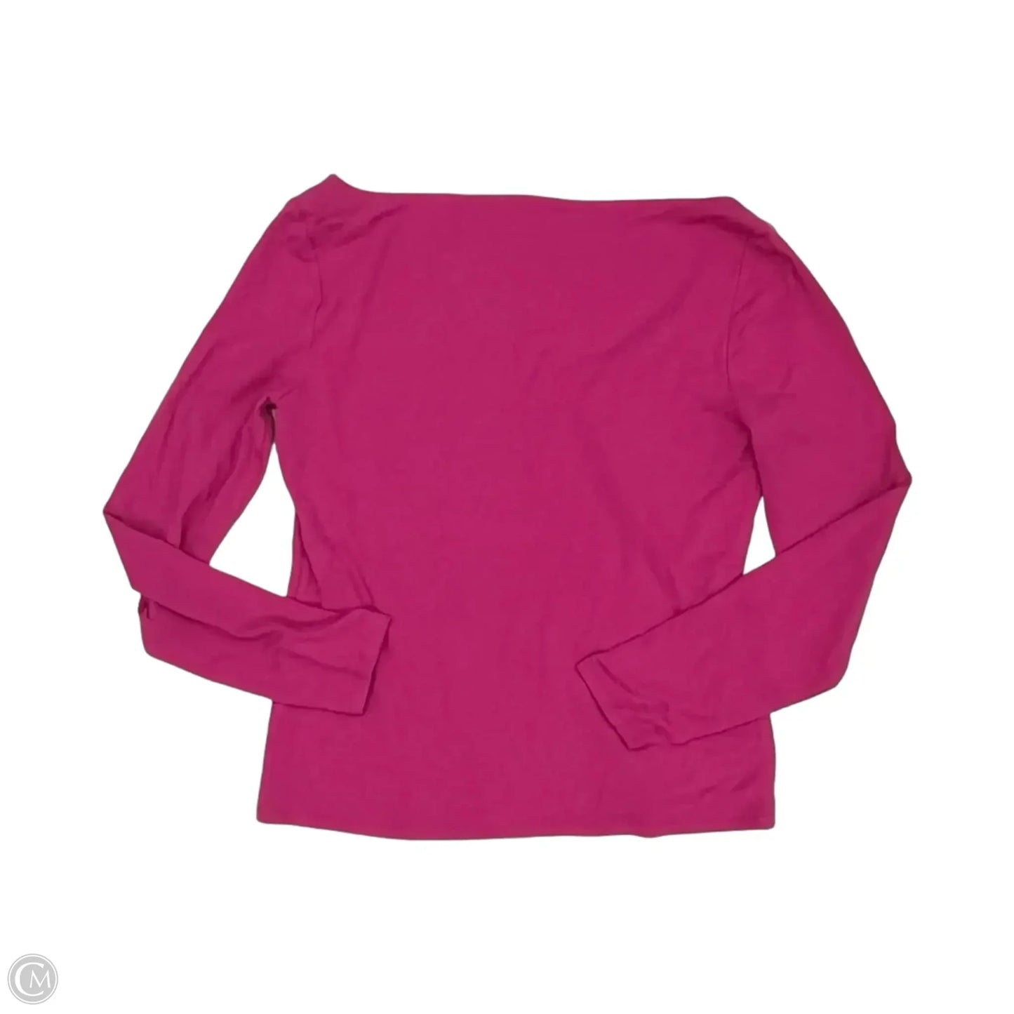 Top Long Sleeve By Banana Republic In Pink, Size: L