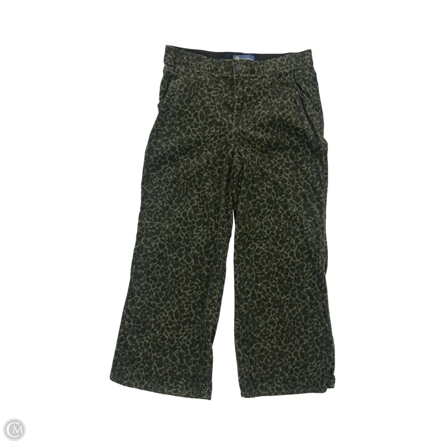 Pants Corduroy By Democracy In Green, Size: 14