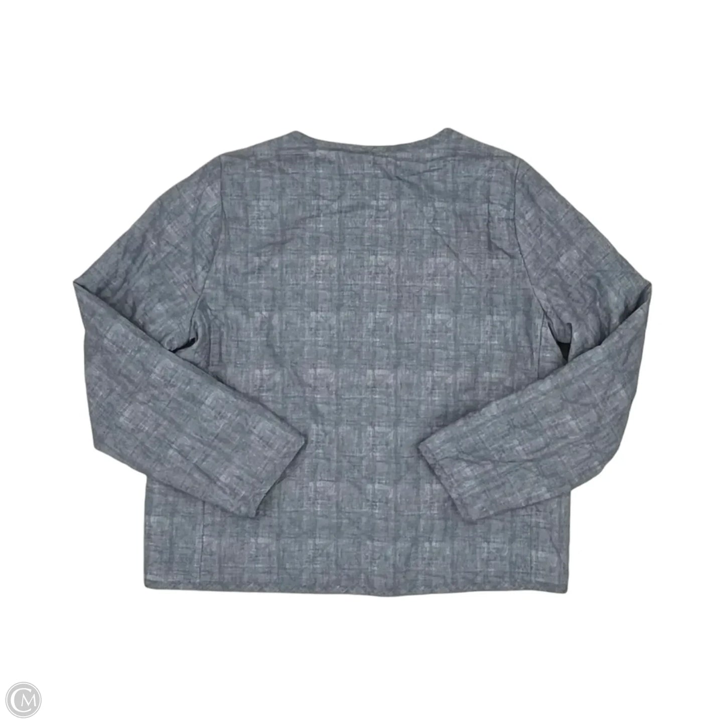 Jacket Puffer & Quilted By Stella Parker In Blue, Size: Mp