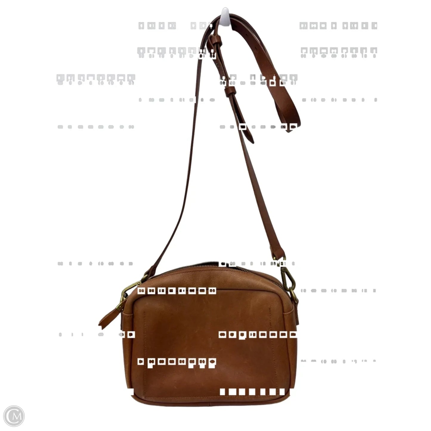Crossbody Leather By Madewell, Size: Medium