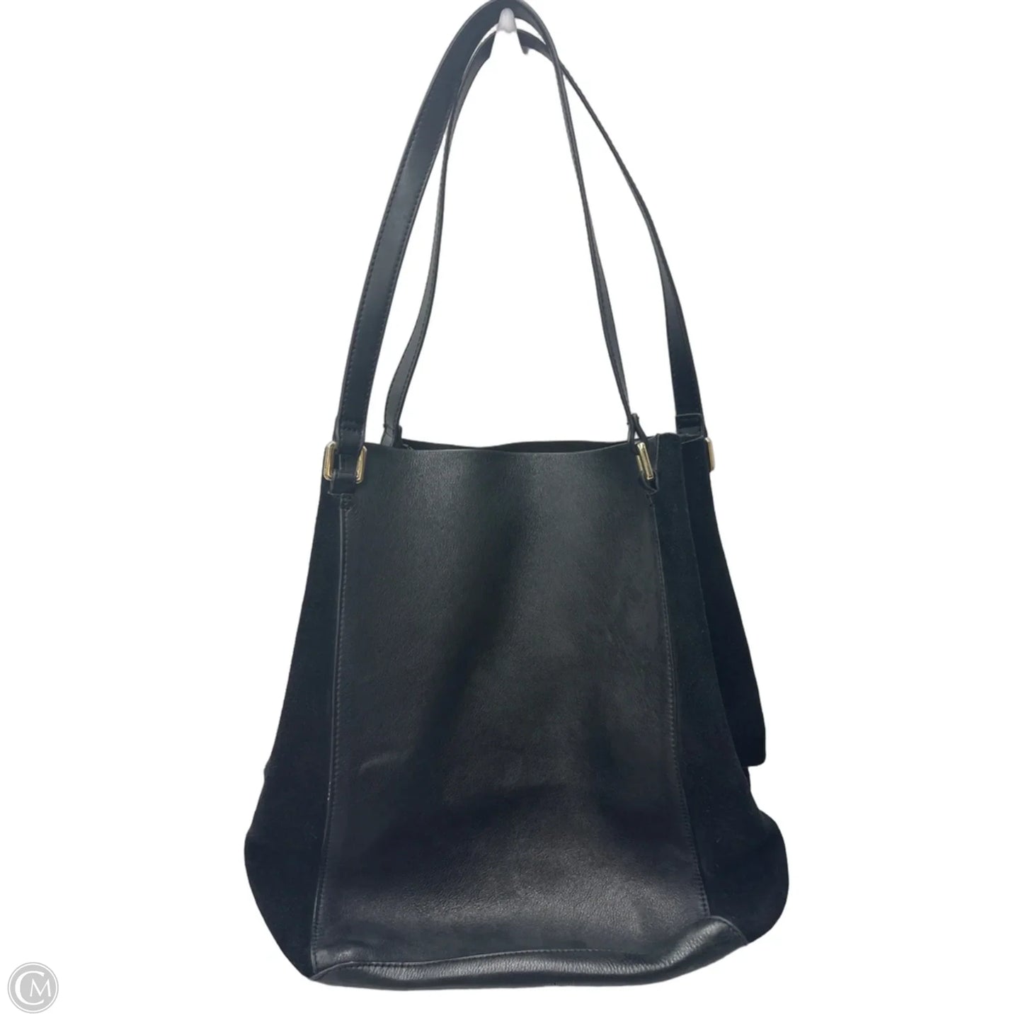 Handbag Leather By Margot, Size: Medium