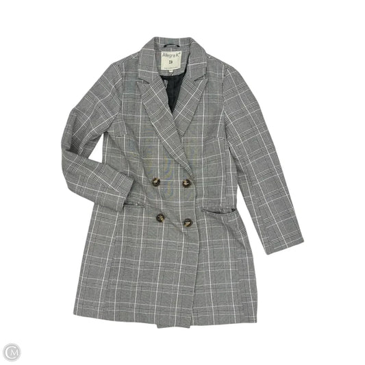 Jacket Other By Allegra K In Grey, Size: M