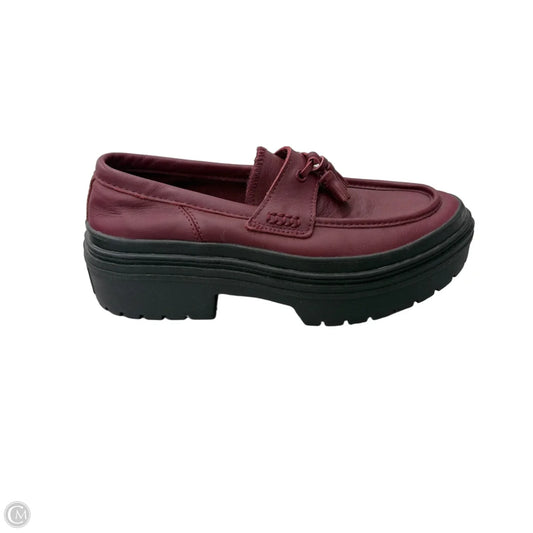 Shoes Flats By Converse In Red, Size: 9.5