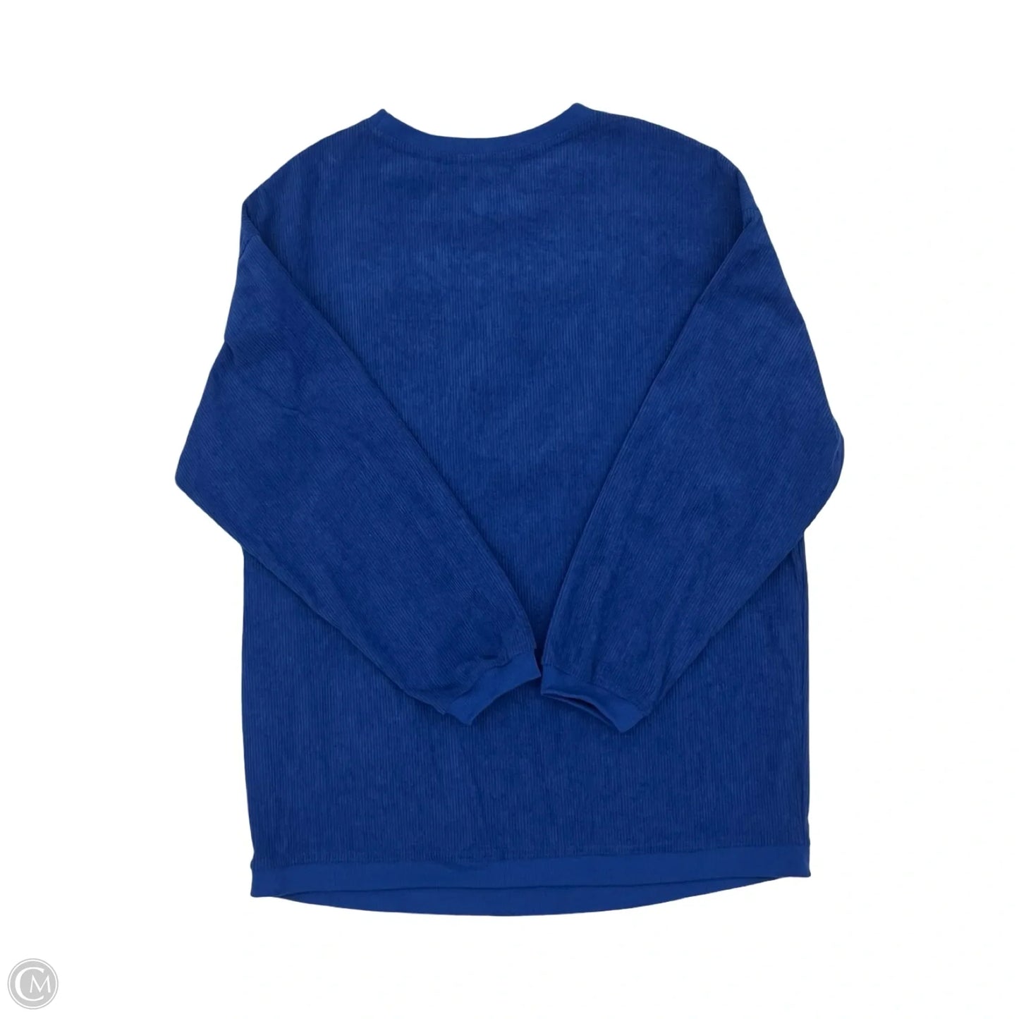 Top Long Sleeve By Clothes Mentor In Blue, Size: L