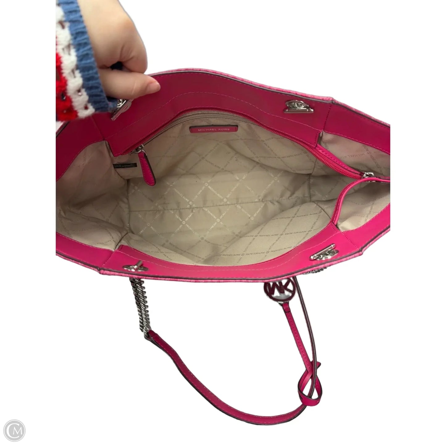 Handbag Designer By Michael Kors, Size: Medium