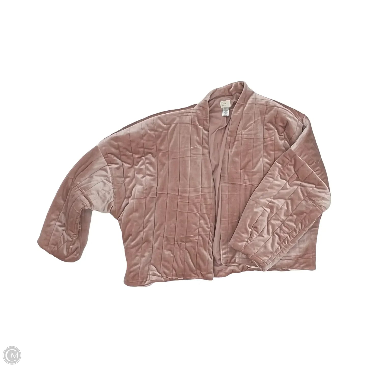 Jacket Puffer & Quilted By A New Day In Pink, Size: Osfm